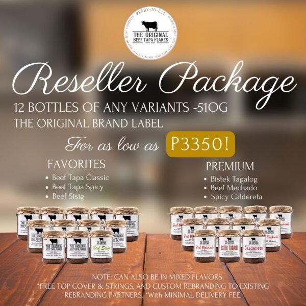 The Reseller Package 12 bottles | Big (510G)
