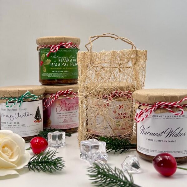 Free Custom Holiday Label Package 12 bottles | Favorites (330G) - Image 8